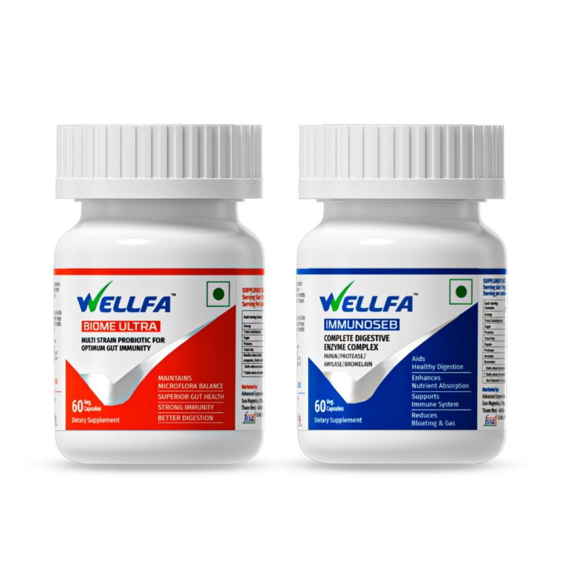 Wellfa Immunity Bundle Veg Capsules