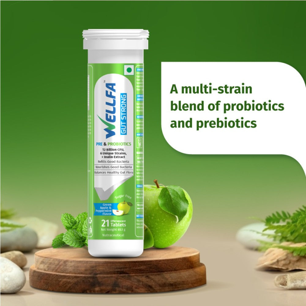 A Multi-Strain Blend of Probiotics and Prebiotics