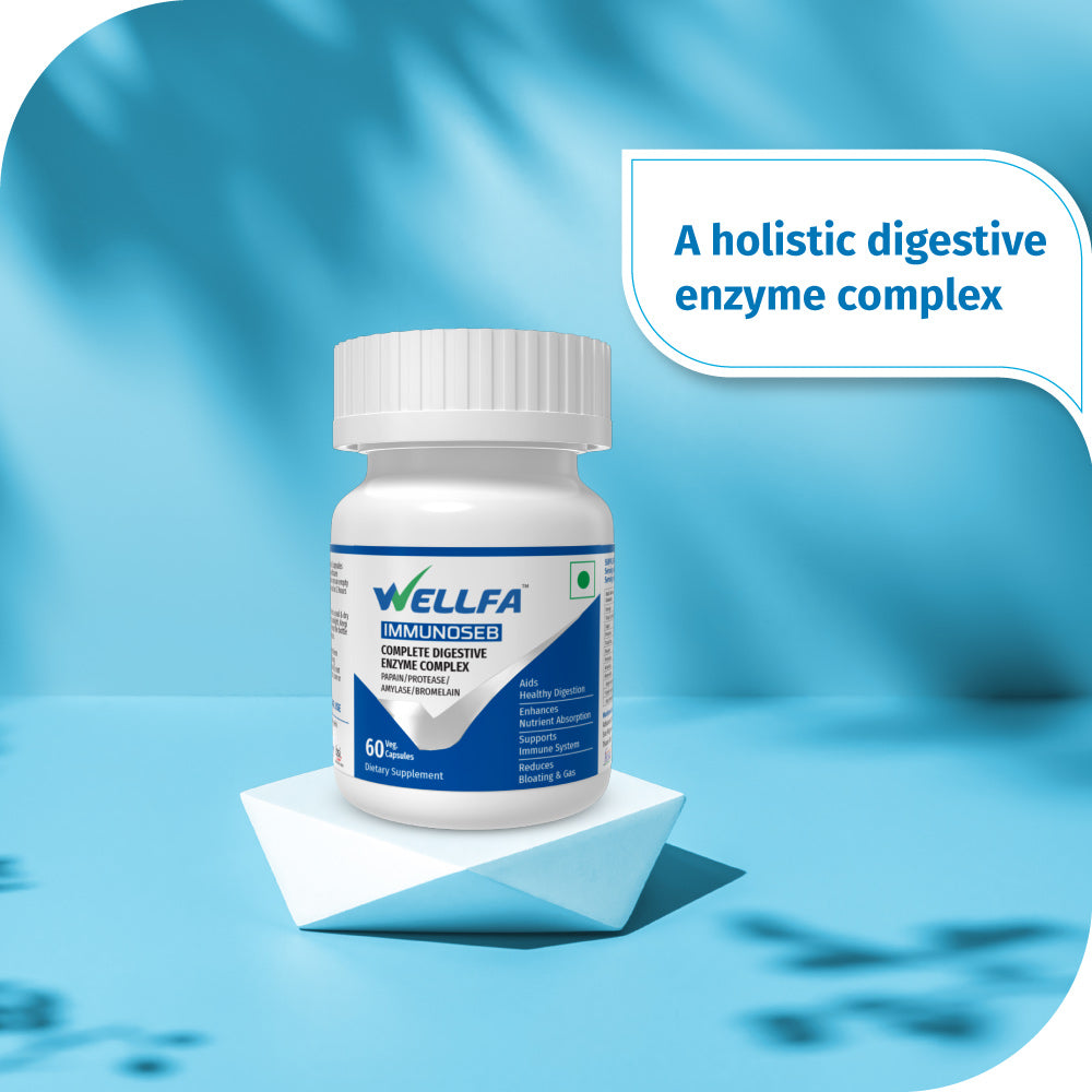 WELLFA IMMUNOSEB A holistic digestive enzyme complex