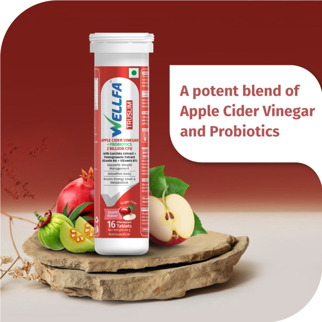 A Potent blend of Apple Cider Vinegar and Probiotics