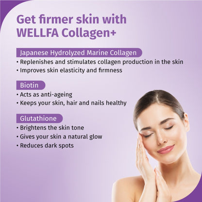 Get Firmer Skin with WELLFA Collagen+
