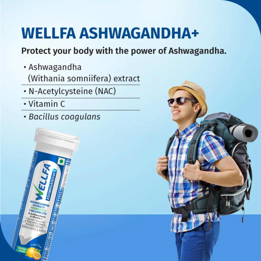 Protect your body with the power of WELLFA Ashwagandha+