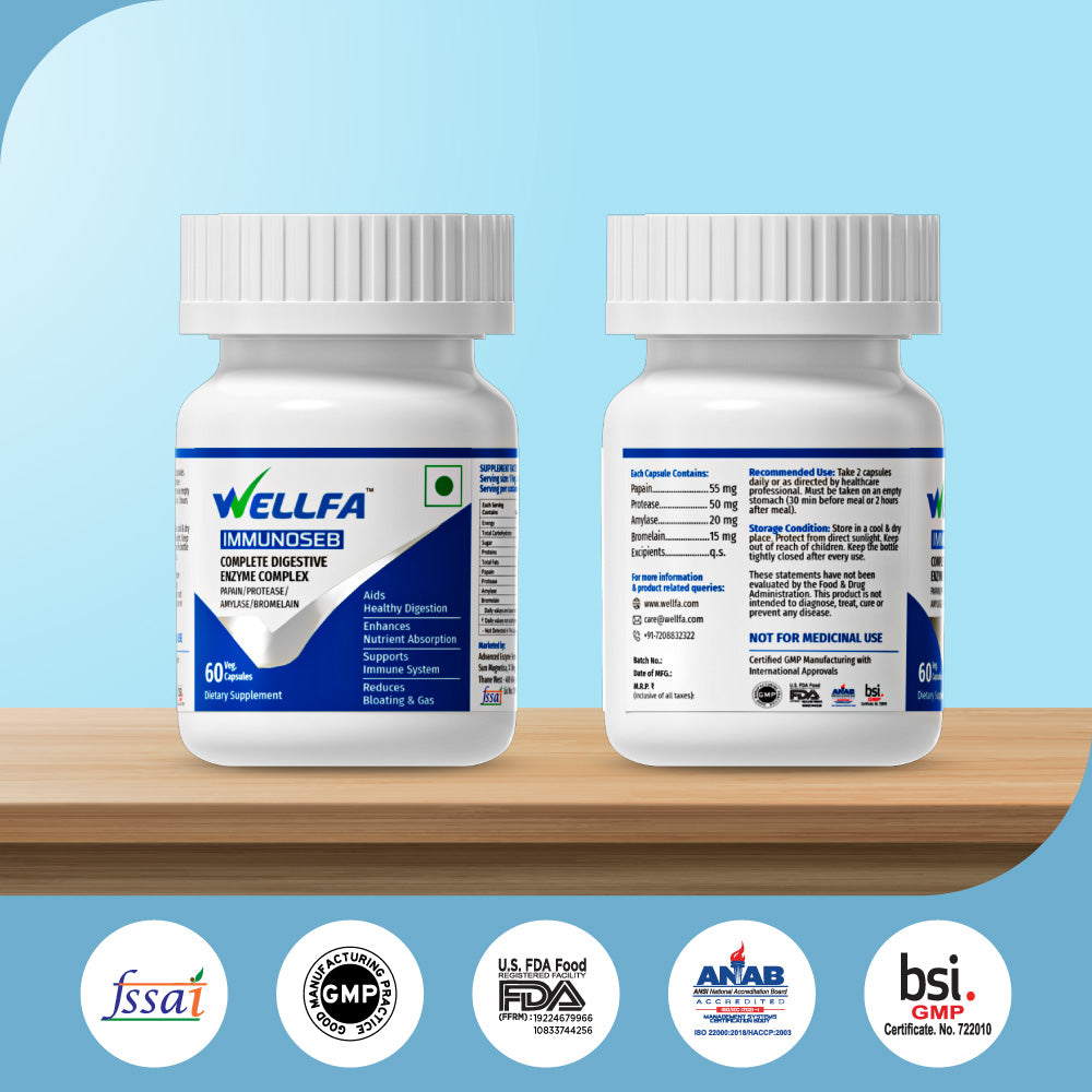 Wellfa Immunoseb Veg Capsules