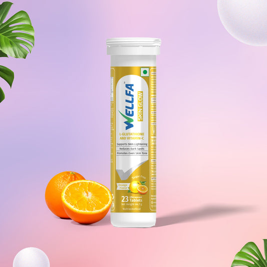 Wellfa Skin Glow Fizzy Effervescent Tablets Pack of 1 