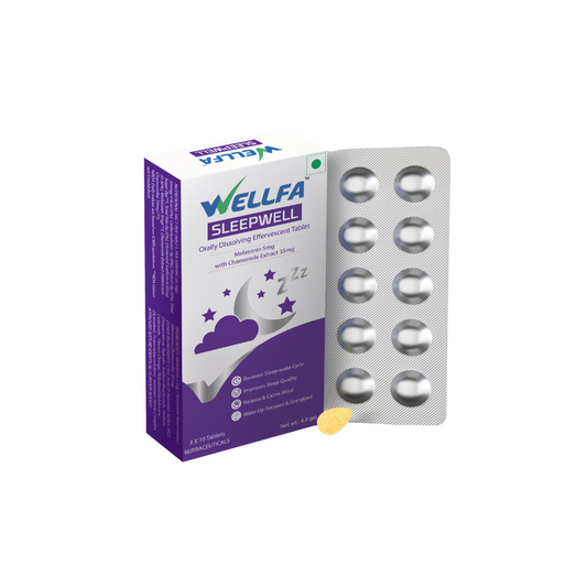 Wellfa Sleepwell – Melatonin+ Chamomile OD-EFF Tab*