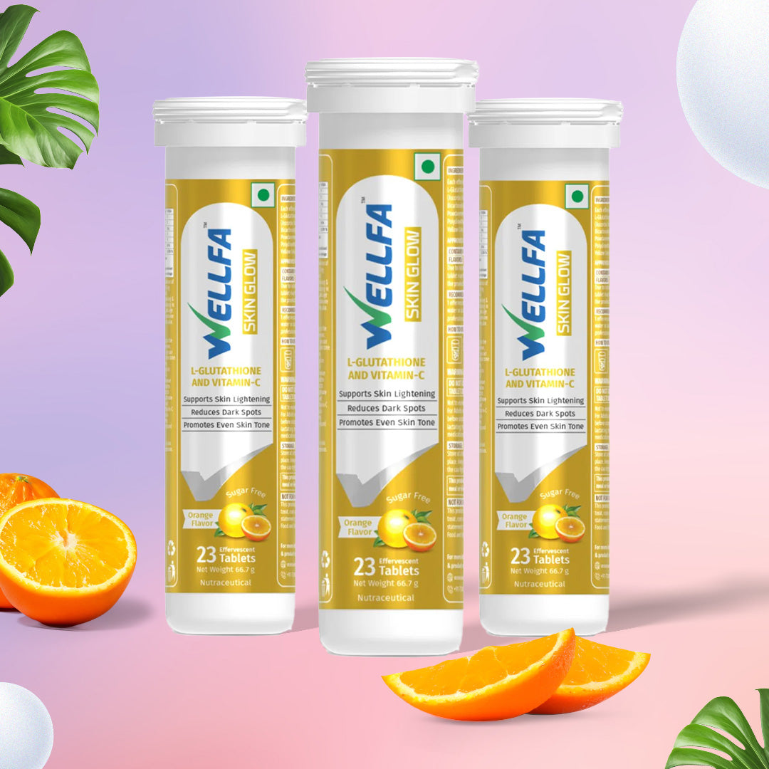Buy Glutathione Tablets for Skin Glow - Skin Glow Effervescent Tablets - Wellfa India Buy Glutathione Tablets for Skin Glow - Skin Glow Effervescent Tablets - Wellfa India