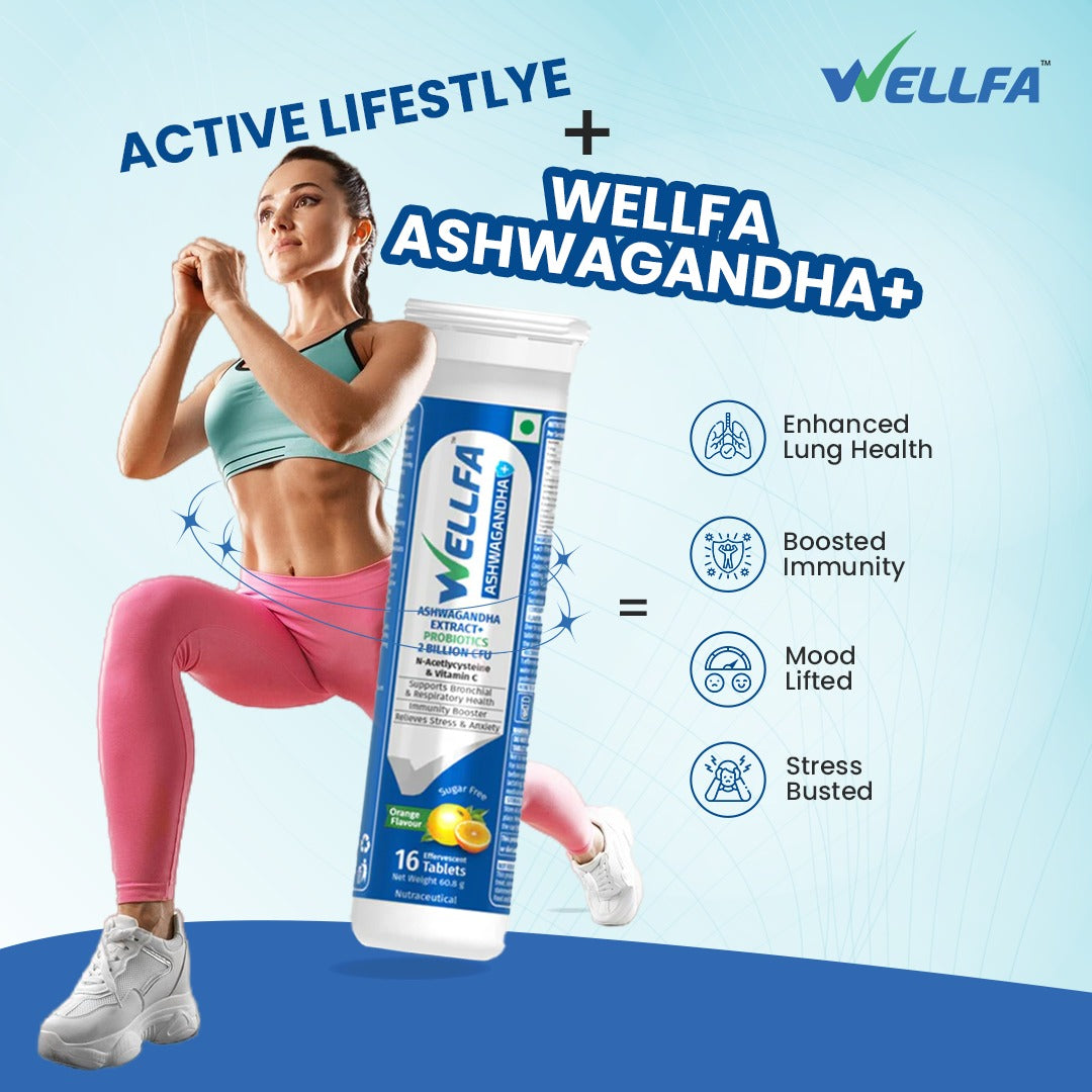 Boost Your Immunity & Respiratory System with Wellfa Ashwagandha+