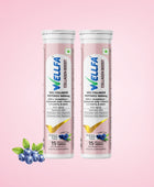 Vegan Collagen Peptides Supplement For Skin And Hair | 100% Plant Based 1000mg Collagen Peptides Effervescent Tablets for Brighter & Youthful Skin | NO Sugar Skin Nutrition