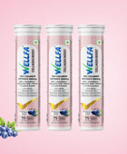 Vegan Collagen Peptides Supplement For Skin And Hair | 100% Plant Based 1000mg Collagen Peptides Effervescent Tablets for Brighter & Youthful Skin | NO Sugar Skin Nutrition