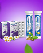 Wellfa Ashwagandha+ & Sleepwell Pack of  2