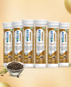 Effervescent Relief for Indigestion, Gas & Heartburn — Powered by Multi-Enzyme & Cumin Blend - Wellfa DIGESTI-PRO