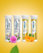 Collagen+ and Skin Glow Effervescent Fizz Tablets Pack of 2 