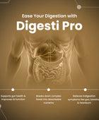 Wellfa Digesti-Pro - Multi-Enzyme Complex with Cumin extract for Instant Relief from Indigestion, Gas & Heartburn | Delicious Cumin Flavor Effervescent Tablets