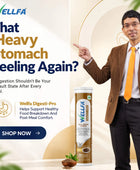 Wellfa Digesti-Pro - Multi-Enzyme Complex with Cumin extract for Instant Relief from Indigestion, Gas & Heartburn | Delicious Cumin Flavor Effervescent Tablets