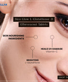 Enriched with L-Glutathione 500mg + Vitamin C 40mg