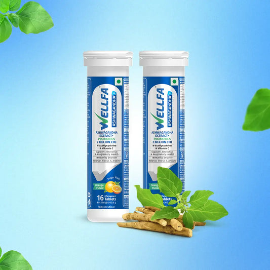 Effervescent Immunity, Stress & Respiratory Support — Powered by Ashwagandha, NAC & Vitamin C