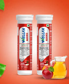 Wellfa Truslim - India's 1st Apple Cider Vinegar Effervescent Tablets - Powered with Probiotics, Garcinia Cambogia & More - Weightloss Tablets