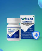 Wellfa Immunoseb - Complete Digestive Enzyme Supplements for Optimal Digestion & Gut Immunity - 60 Veg. Capsules