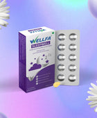 Wellfa Sleepwell - Melatonin Mouth Dissolving Tablets with Chamomile Extract - Restore Sleep Cycles Naturally - 100% Drug-Free and Non-Habit Forming