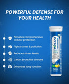 Effervescent Immunity, Stress & Respiratory Support — Powered by Ashwagandha, NAC & Vitamin C