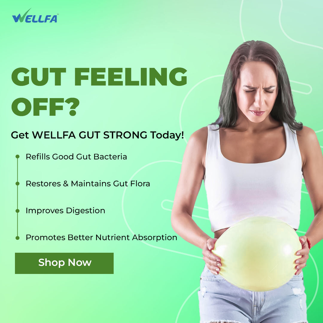 WELLFA INDEPENDENCE DAY TRIO OFFER- Wellfa Reload Pre & Probiotics, Wellfa Collagen+ & Wellfa Gut Strong