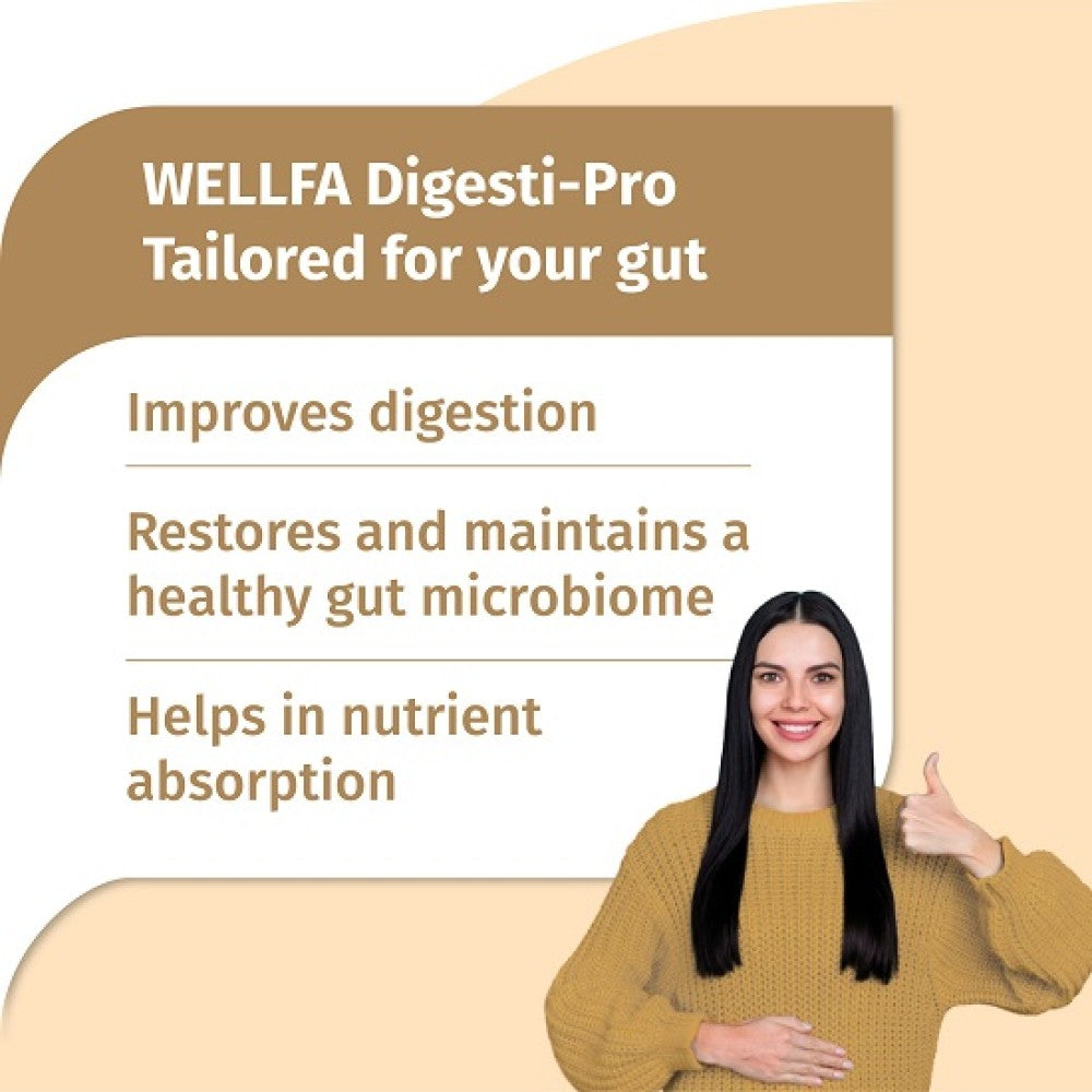 Wellfa Digesti-Pro Tailored for your Gut with Bacillus Clausii